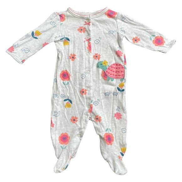 Child of Mine made by Carter's Turtle Snap-up Sleep & Play - 3 Months - Picture 1 of 2
